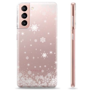 Funda de TPU para Samsung Galaxy S21 5G - Copos de Nieve