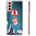 Funda de TPU para Samsung Galaxy S21 5G - Muñeco de Nieve