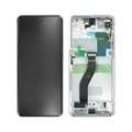 Carcasa Frontal & Pantalla LCD GH82-26035B para Samsung Galaxy S21 Ultra 5G - Plateado