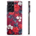 Funda de TPU para Samsung Galaxy S21 Ultra 5G - Flores Vintage