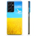 Funda TPU Ucrania para Samsung Galaxy S21 Ultra 5G - Campo de trigo