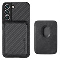 Carcasa Magnética con Cristal Templado para OnePlus 7T - Negro