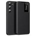 Funda Samsung Galaxy S22 5G Smart Clear View Flip con ranura para tarjetas