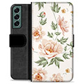 Funda Cartera Premium para Samsung Galaxy S22+ 5G - Floral