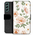 Funda Cartera Premium para Samsung Galaxy S22+ 5G - Floral