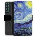 Funda Cartera Premium para Samsung Galaxy S22+ 5G - Cielo Nocturno