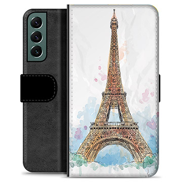 Funda Cartera Premium para Samsung Galaxy S22+ 5G - París