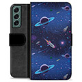 Funda Cartera Premium para Samsung Galaxy S22+ 5G - Universo