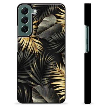 Carcasa Protectora para Samsung Galaxy S22+ 5G - Hojas Doradas