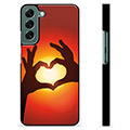 Carcasa Protectora para Samsung Galaxy S22+ 5G - Silueta del Corazón