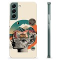 Funda de TPU para Samsung Galaxy S22+ 5G - Collage Abstracto