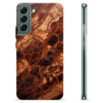 Funda de TPU para Samsung Galaxy S22+ 5G - Ámbar Mármol