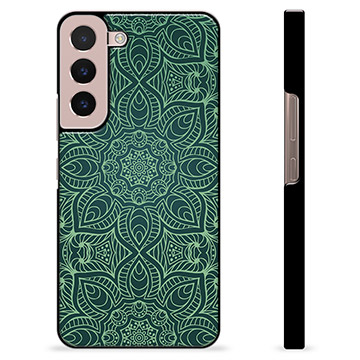 Carcasa Protectora para Samsung Galaxy S22 5G - mandala Verde