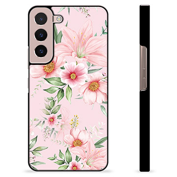 Carcasa Protectora para Samsung Galaxy S22 5G - Flores de Acuarela