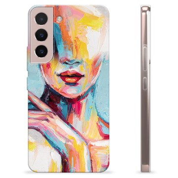 Funda de TPU para Samsung Galaxy S22 5G - Retrato Abstracto