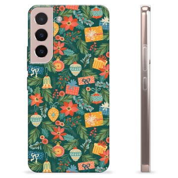 Funda de TPU para Samsung Galaxy S22 5G - Decoración Navideña