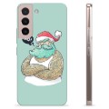 Funda de TPU para Samsung Galaxy S22 5G - Papá Noel Moderno