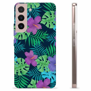 Funda de TPU para Samsung Galaxy S22 5G - Flores Tropicales