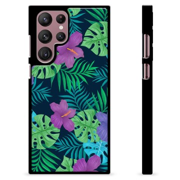 Carcasa Protectora para Samsung Galaxy S22 Ultra 5G - Flores Tropicales