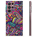 Funda de TPU para Samsung Galaxy S22 Ultra 5G - Flores Abstractas