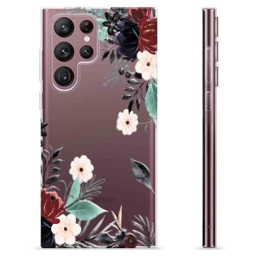 Funda de TPU para Samsung Galaxy S22 Ultra 5G - Flores de Otoño