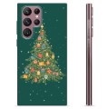 Funda de TPU para Samsung Galaxy S22 Ultra 5G - Árbol de Navidad