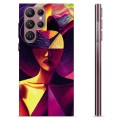 Funda de TPU para Samsung Galaxy S22 Ultra 5G - Retrato Cubista