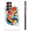 Funda de TPU para Samsung Galaxy S22 Ultra 5G - Pez Koi