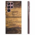 Funda de TPU para Samsung Galaxy S22 Ultra 5G - Madera