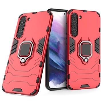 Carcasa Híbrida con Anillo Soporte para Samsung Galaxy S23 5G