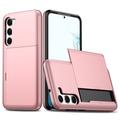Samsung Galaxy S23 5G Hybrid Case with Sliding Card Slot