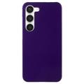 Carcasa de Plástico Engomado para Samsung Galaxy S23 5G - Púrpura