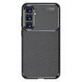 Carcasa TPU Beetle Fibra de Carbono para Samsung Galaxy S23 FE - Negro