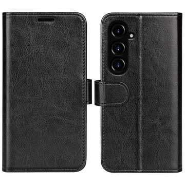 Funda con Cierre Magnético para Samsung Galaxy S23 FE - Estilo Cartera - Negro