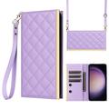 Funda acolchada de lujo para Samsung Galaxy S23 - Estilo Cartera