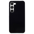 Carcasa de Plástico Engomado para Samsung Galaxy S23+ 5G - Negro