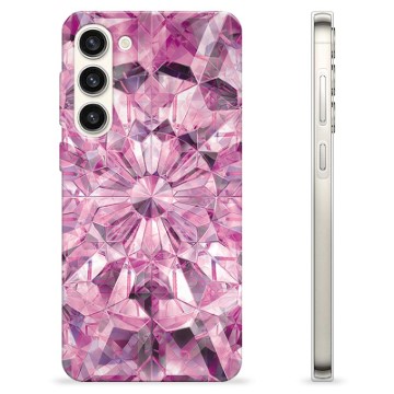 Funda de TPU para Samsung Galaxy S23+ 5G - Cristal Rosa