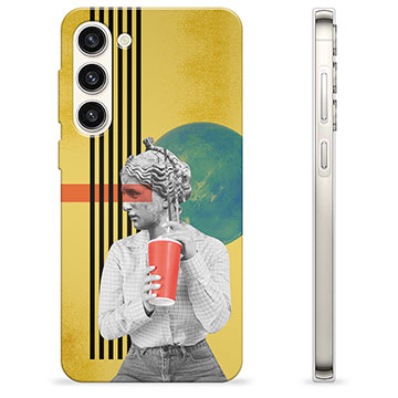 Funda de TPU para Samsung Galaxy S23+ 5G - Arte Retro