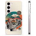 Funda de TPU para Samsung Galaxy S23 5G - Collage Abstracto