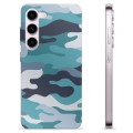 Funda de TPU para Samsung Galaxy S23 5G - Camuflaje Azul