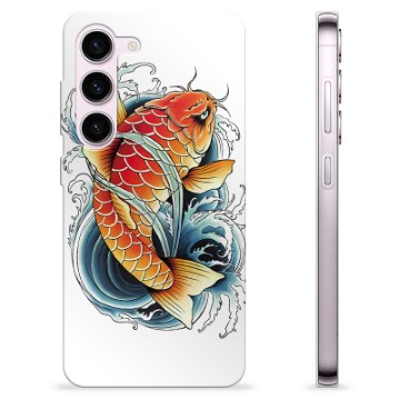 Funda de TPU para Samsung Galaxy S23 5G - Pez Koi