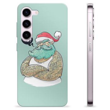 Funda de TPU para Samsung Galaxy S23 5G - Papá Noel Moderno