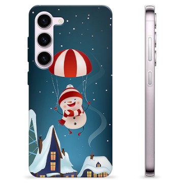 Funda de TPU para Samsung Galaxy S23 5G - Muñeco de Nieve