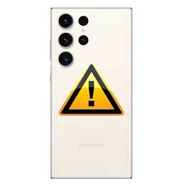 Reparación Tapa de Batería para Samsung Galaxy S23 Ultra 5G - Crema