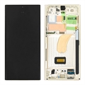 Carcasa Frontal & Pantalla LCD GH82-30466B para Samsung Galaxy S23 Ultra 5G - Crema