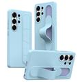 Funda híbrida Smart Samsung Galaxy S23 Ultra con agarre de pie - Azul