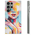 Funda de TPU para Samsung Galaxy S23 Ultra 5G - Retrato Abstracto