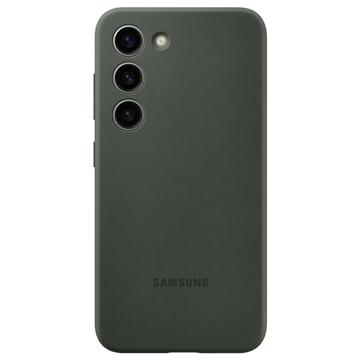 Carcasa de Silicona EF-PS916TGEGWW para Samsung Galaxy S23+ 5G - Verde