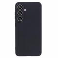 Carcasa de TPU Anti-Huellas Dactilares Mate para Samsung Galaxy S24 - Negro