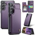 Funda Samsung Galaxy S24 FE Caseme C22 RFID Card Wallet - Morado